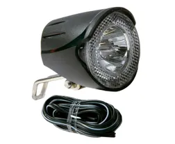 Framlampa Union LED navdynamo 20 LUX on/off-knapp